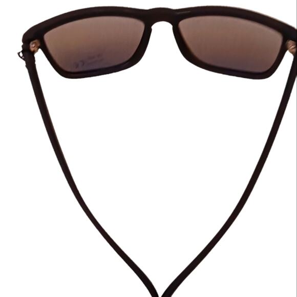 Panama Jack Sunglasses POLARIZED Blue Lens BLACK Frames 400 UV Modern - Picture 9 of 16